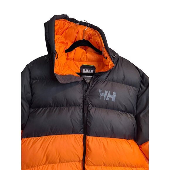 Helly Hansen Active Puffy Jacket Size Large Men's NWT Poppy Orange/Black $300 - Picture 10 of 14
